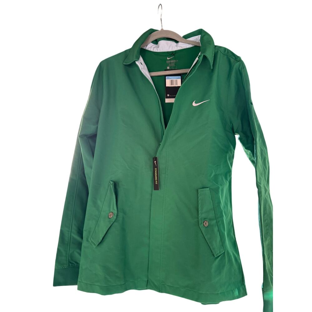 Nike Golf Full Zip Green Jacket Men’s Medium Tall BV0386-302 NEW